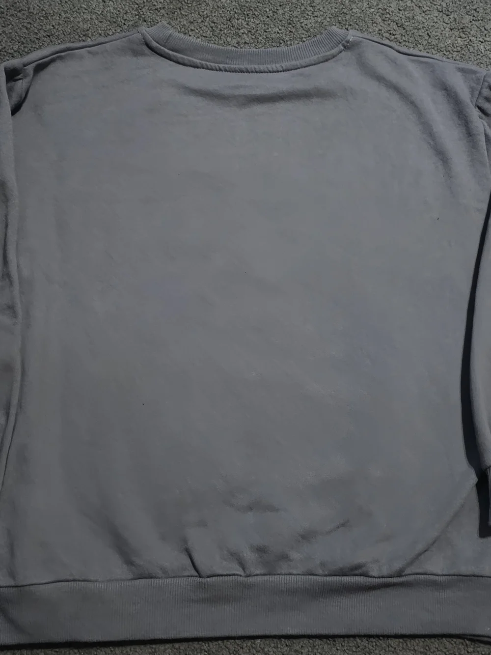 Disney Charcoal Crewneck Sweater with Mickey & Minnie Graphic